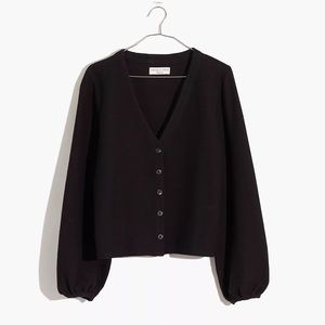Madewell Bubble Sleeve Cardigan